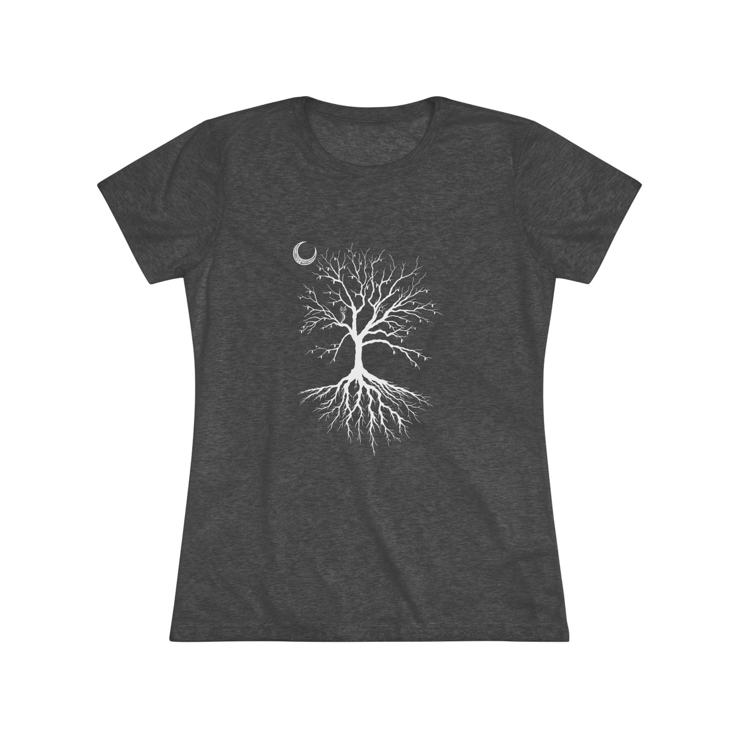 Women's Tight-Fit Tee - Tree of Shadows