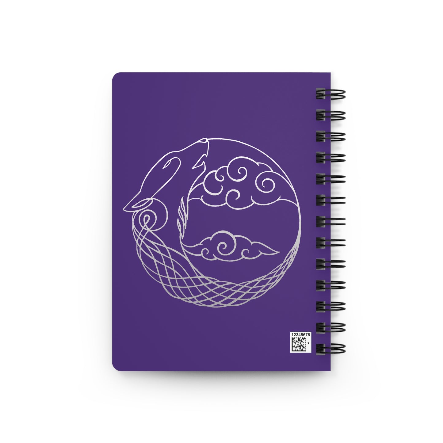 Spiral Bound Notebook - Tree of Shadows & Bardrick Werewolf Clan Designs