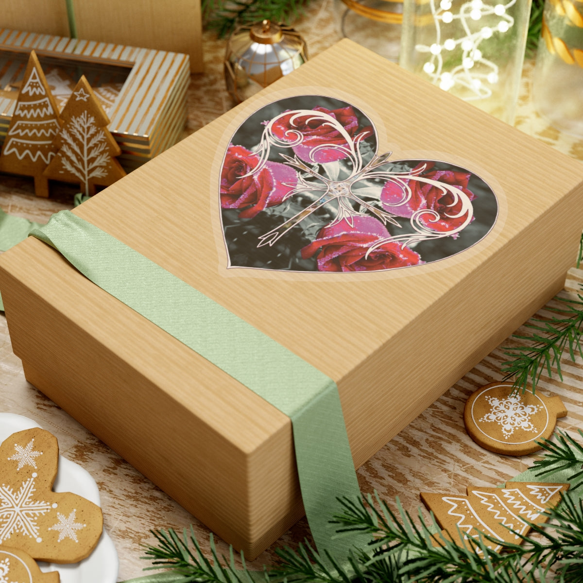 Sticker -Growth In Christ Heart