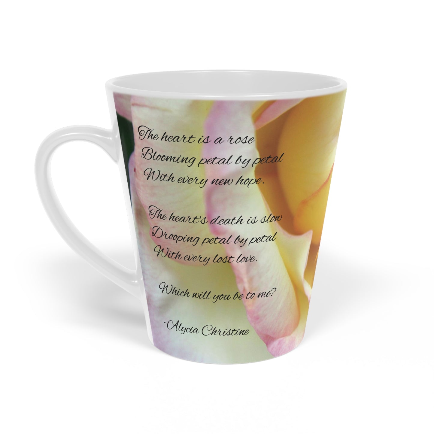 "A Heart is a Rose" 12 oz. Mug