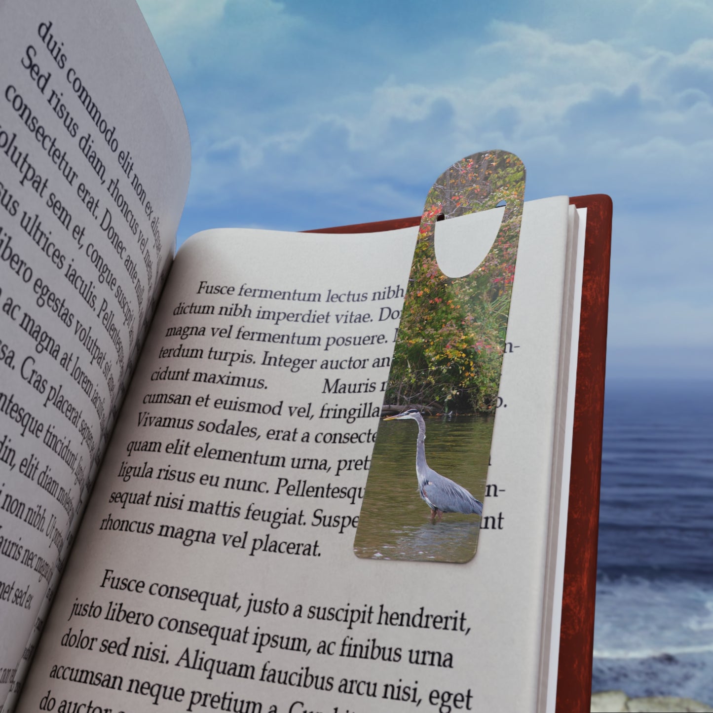 Collector's Bookmark - Heron Hues