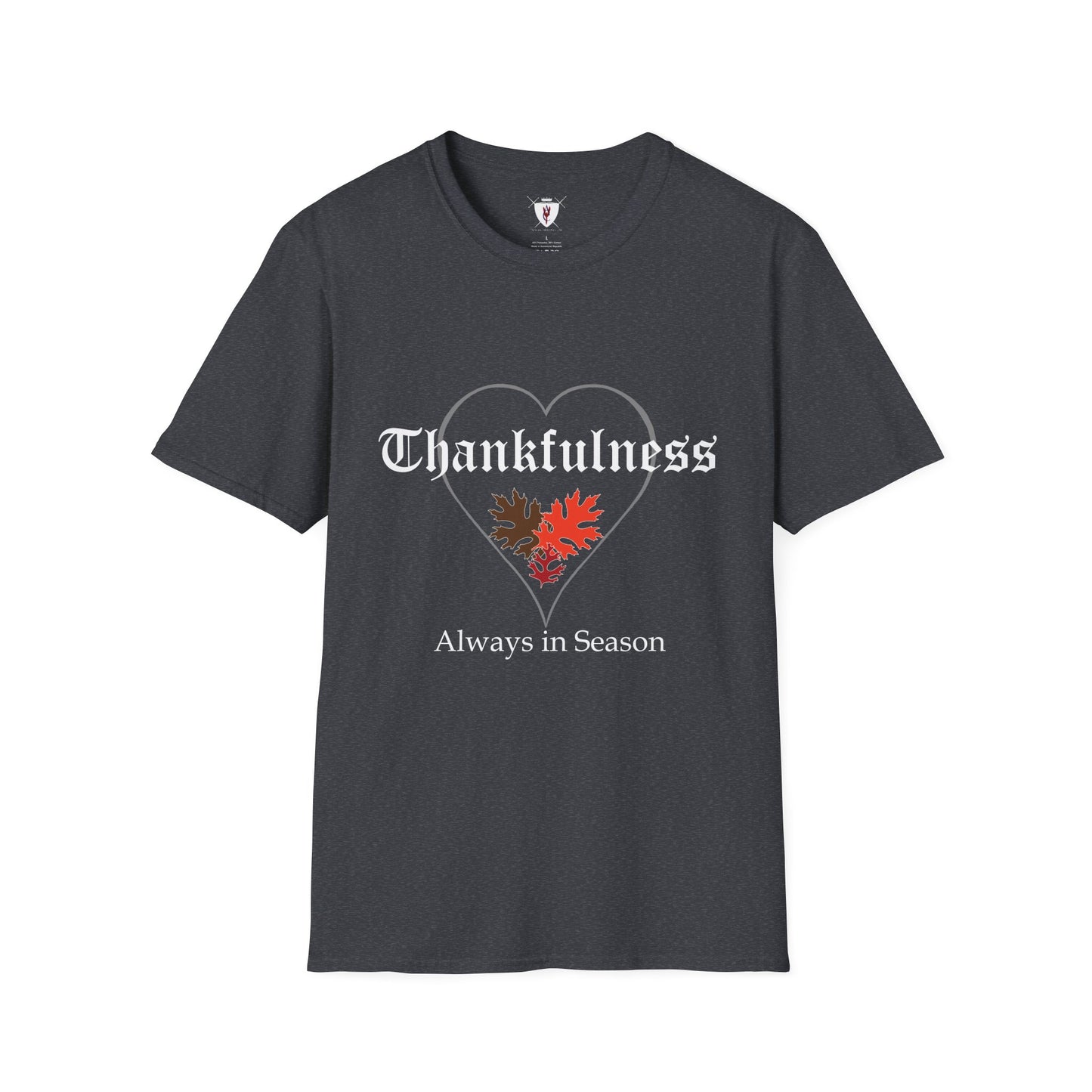 Copy of Unisex T-Shirt - "Thankful Heart" Design