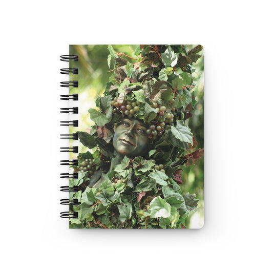 Spiral Bound Notebook - Flora