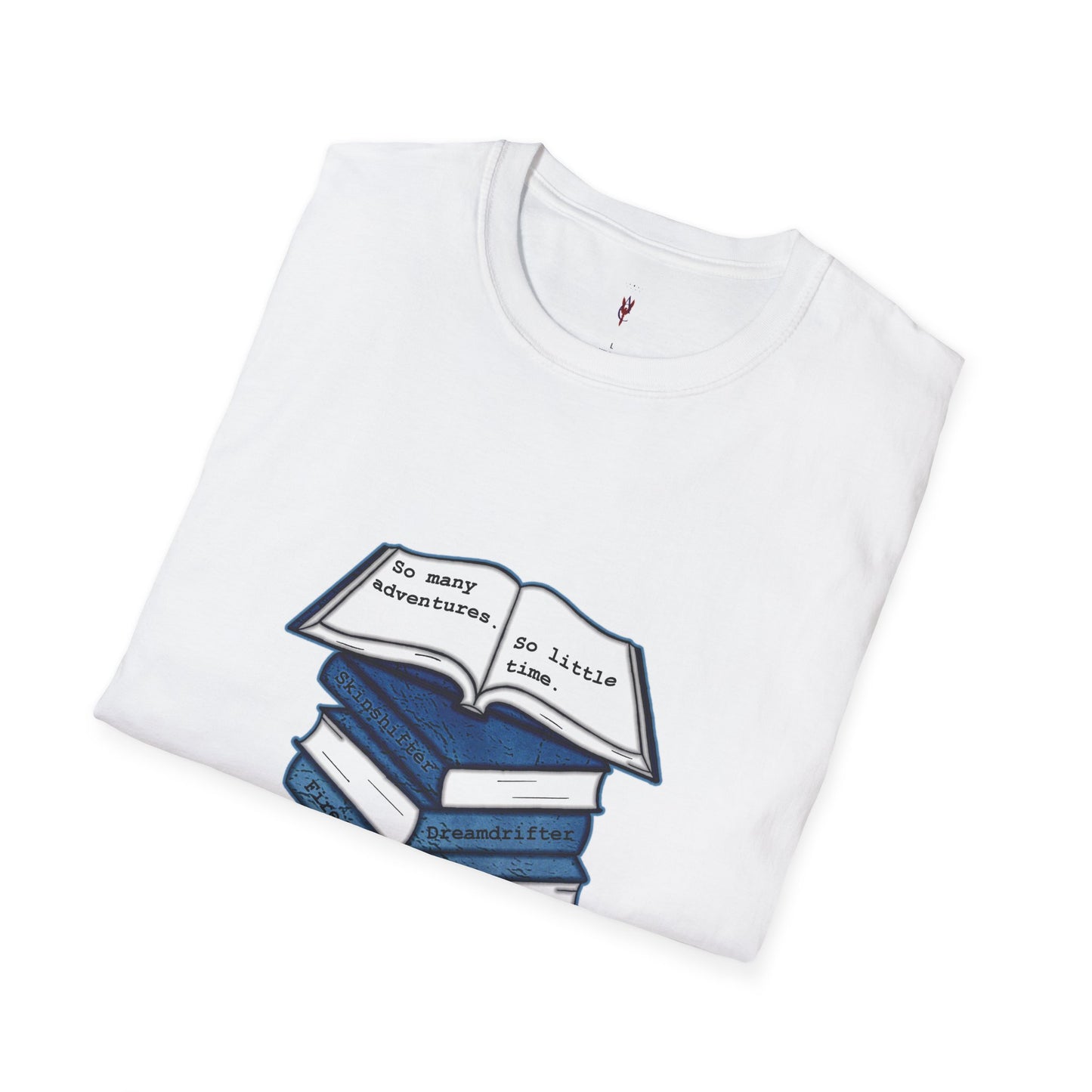 Unisex T-Shirt - "Adventure Books" Design