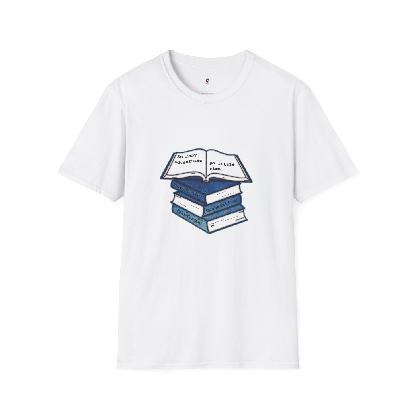 Unisex T-Shirt - "Adventure Books" Design