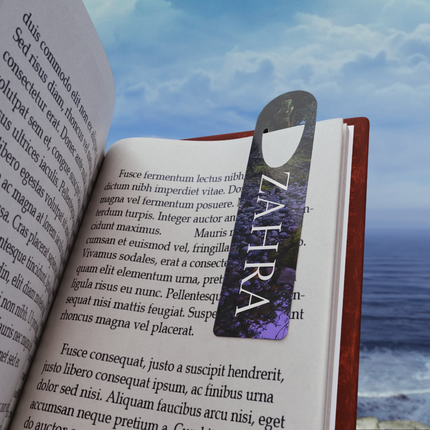Character Bookmark - Zahra