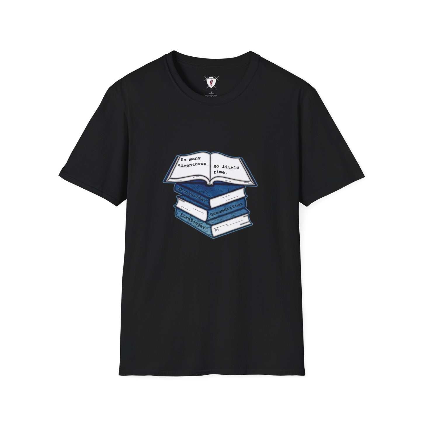 Unisex T-Shirt - "Adventure Books" Design