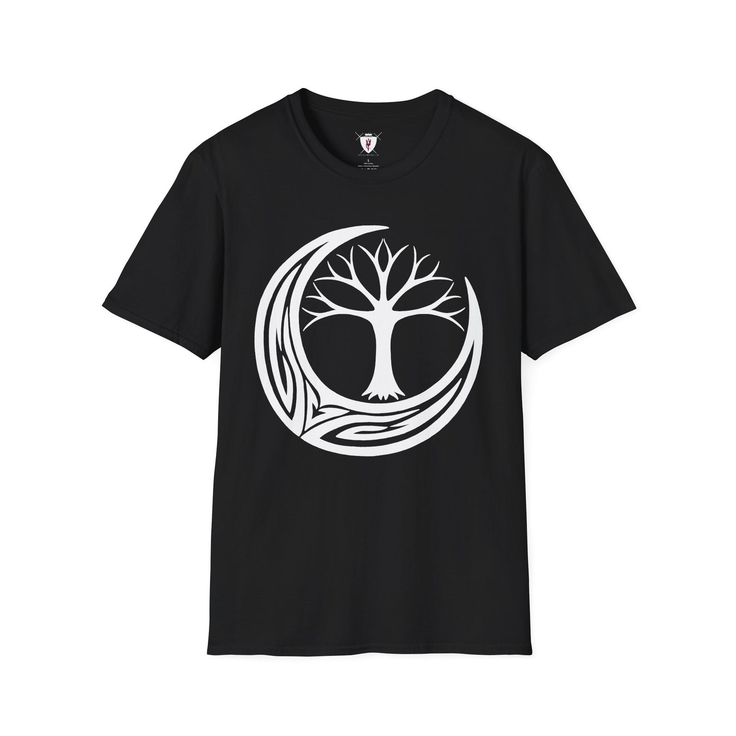 Unisex T-Shirt - "Tribal Crescent Moon" and "Tree of Life" Designs