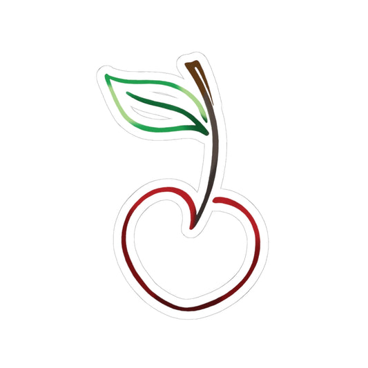 Sticker - Cherry Outline