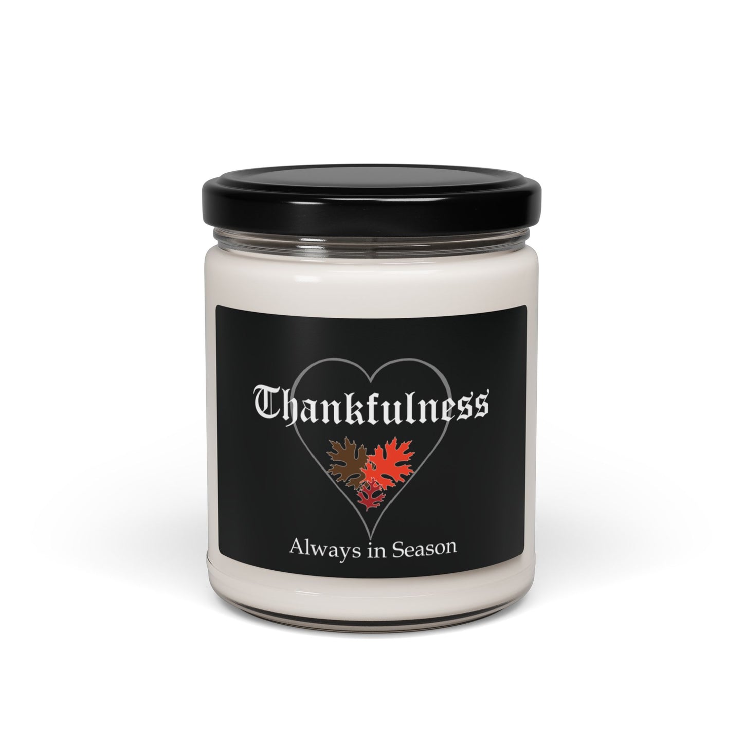 Thankfulness Scented Soy Candle, 9oz