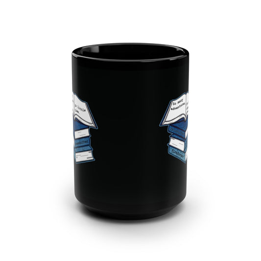 "Adventure Books" 15 oz. Mug