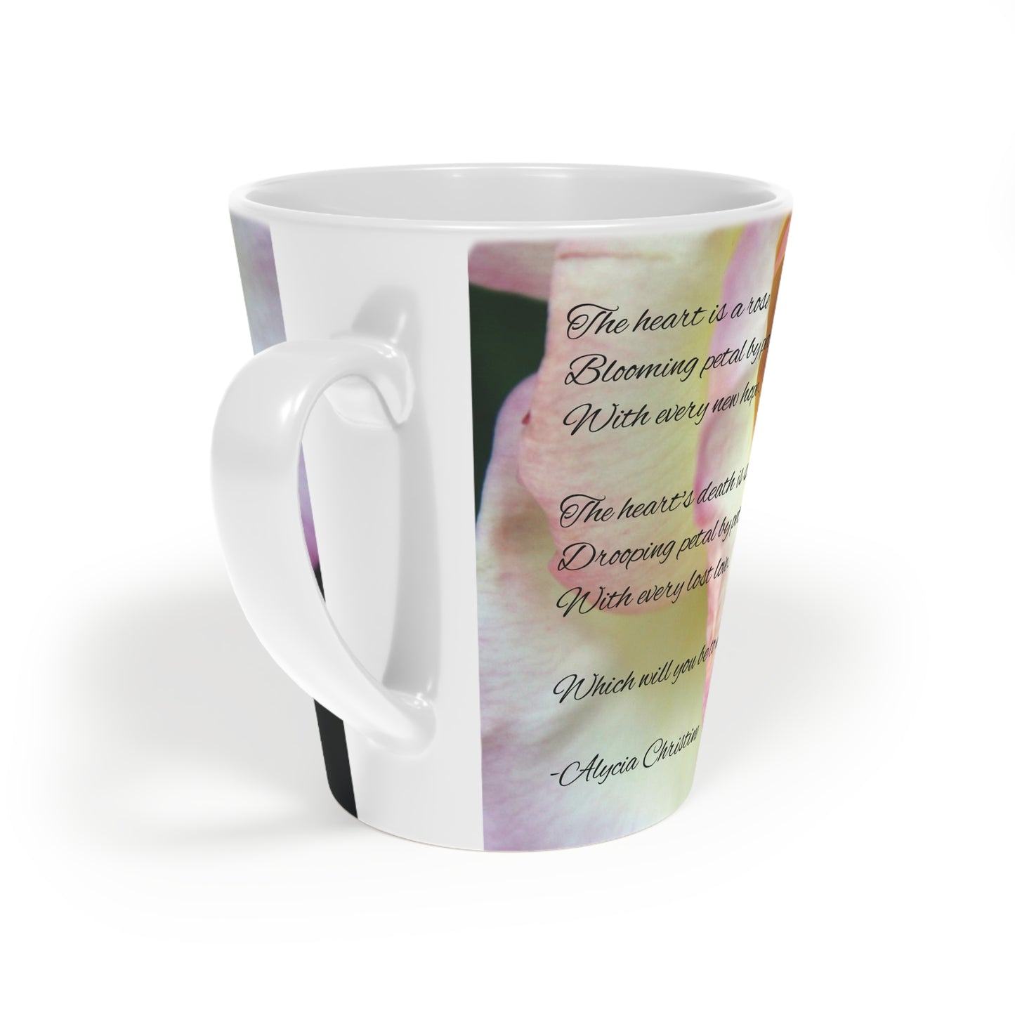 "A Heart is a Rose" 12 oz. Mug
