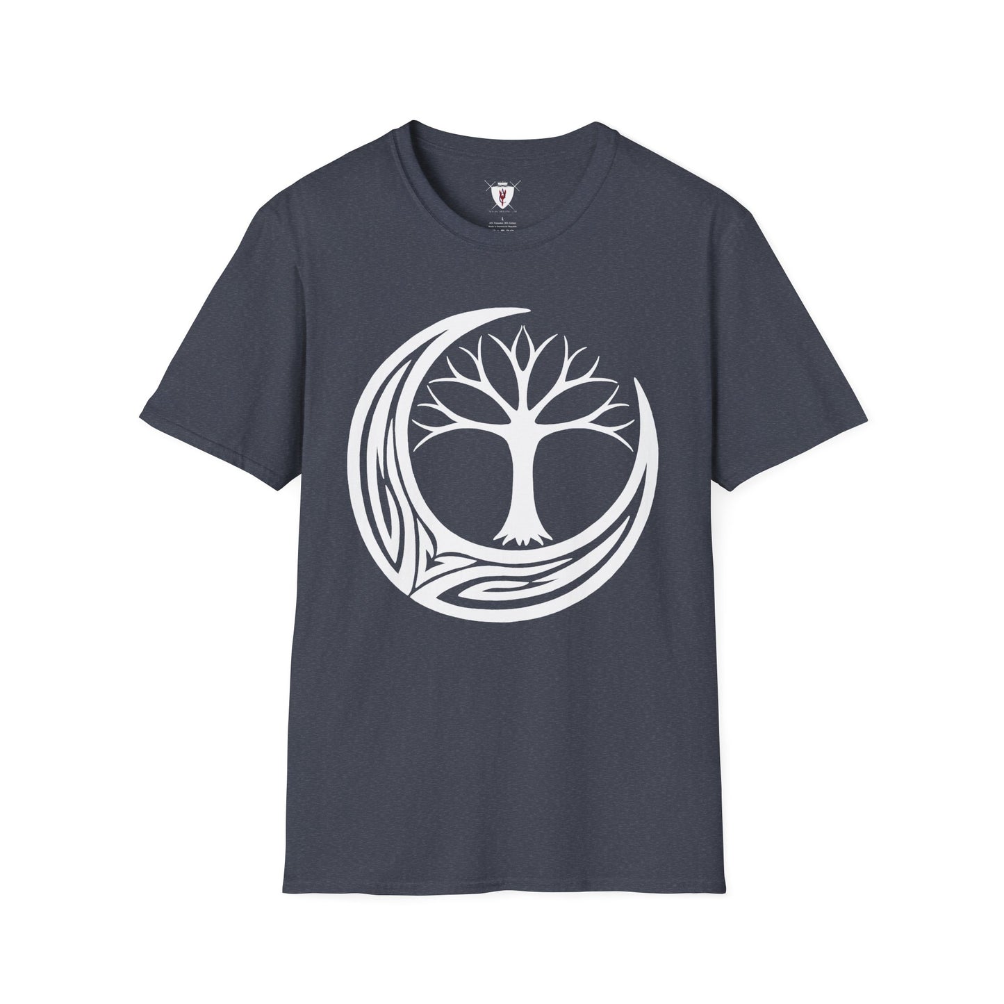 Unisex T-Shirt - "Tribal Crescent Moon" and "Tree of Life" Designs