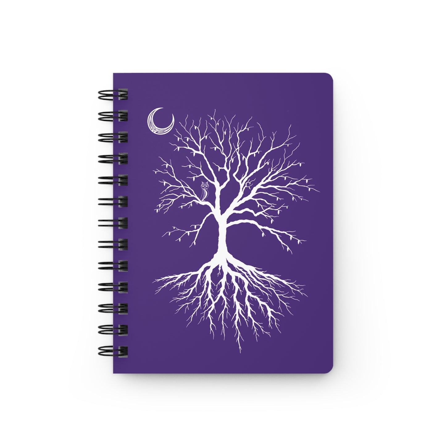 Spiral Bound Notebook - Tree of Shadows & Bardrick Werewolf Clan Designs