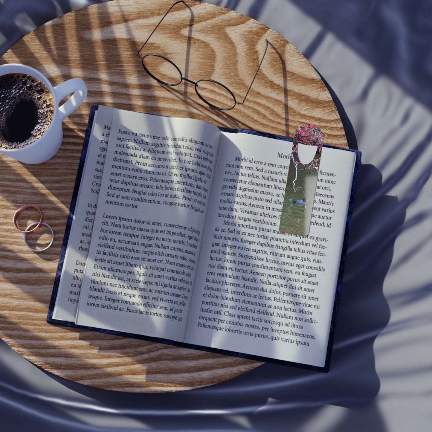 Collector's Bookmark - Alone Under the Autumn Leaves