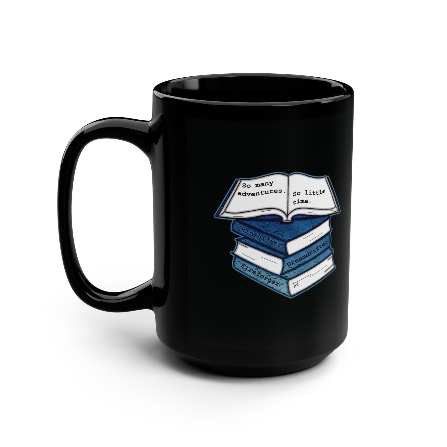 "Adventure Books" 15 oz. Mug