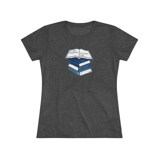 Women's Tight-Fit Tee - Adventure Books