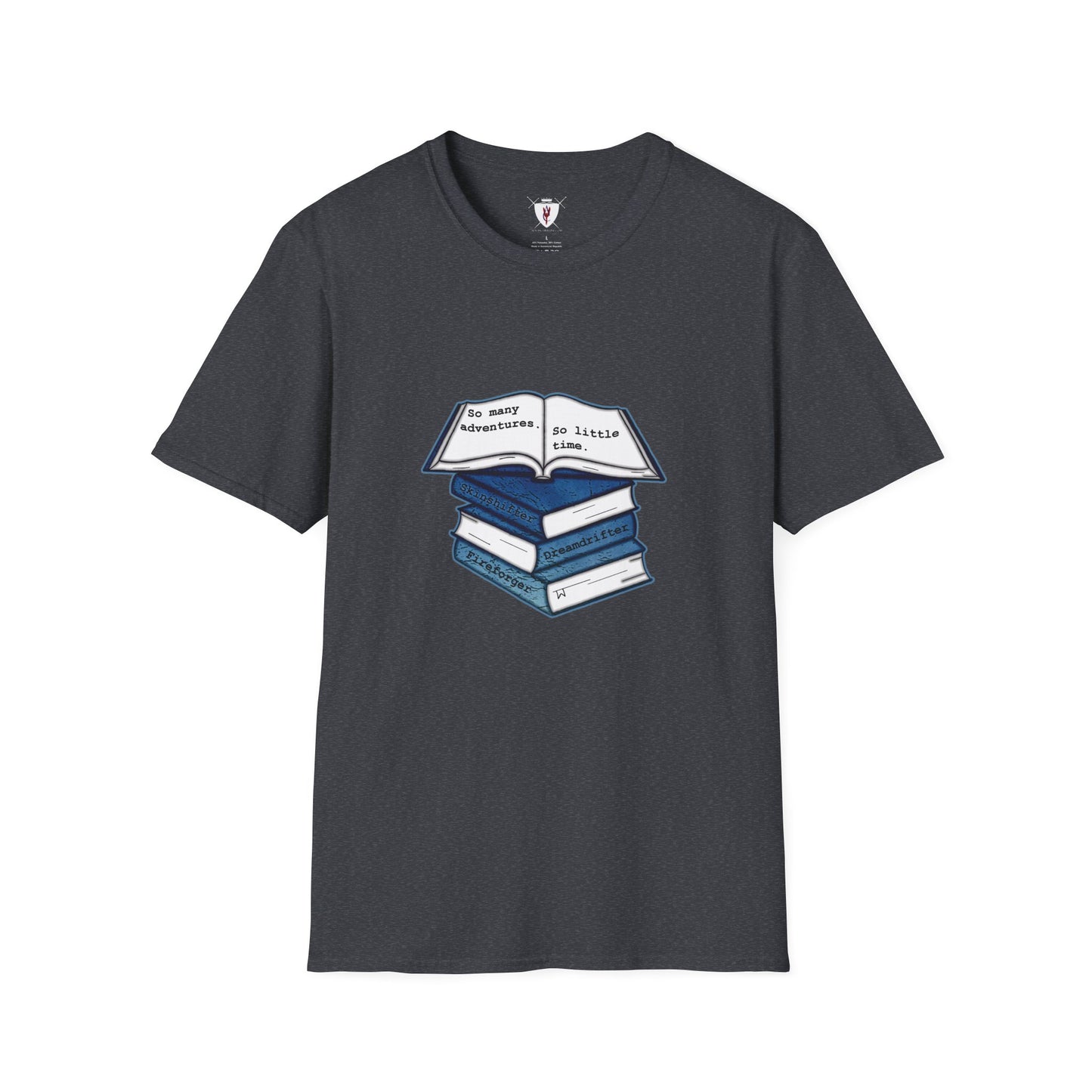 Unisex T-Shirt - "Adventure Books" Design