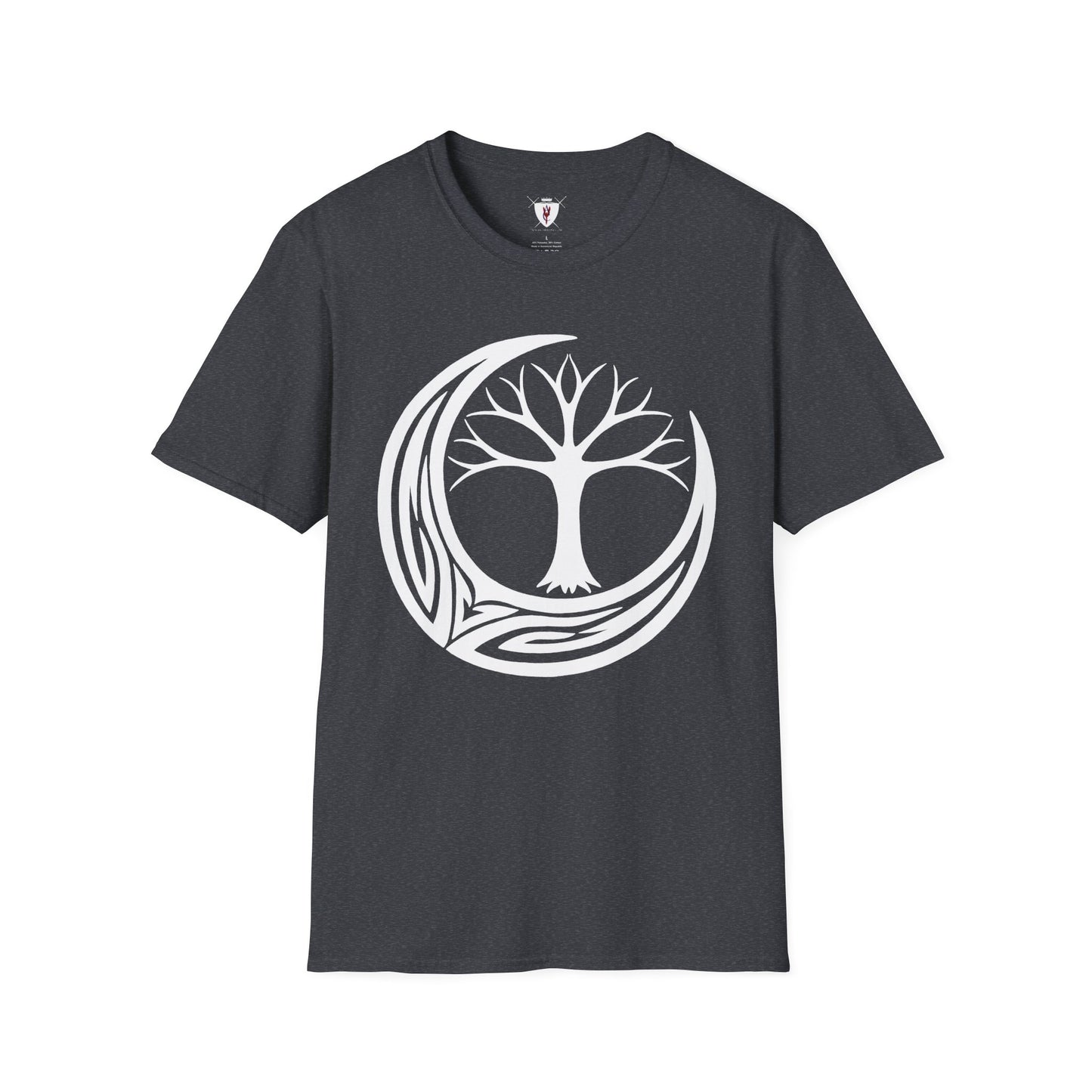 Unisex T-Shirt - "Tribal Crescent Moon" and "Tree of Life" Designs