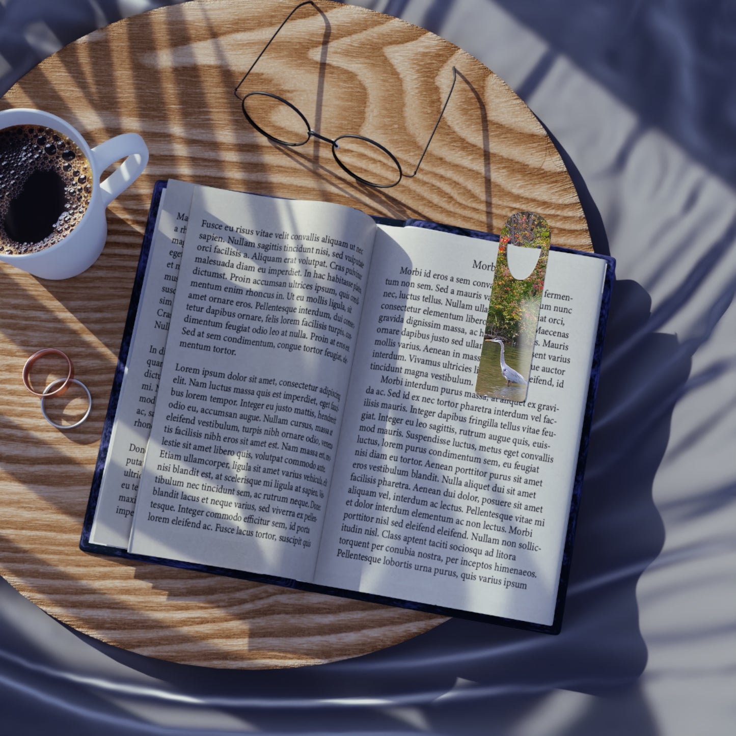Collector's Bookmark - Heron Hues