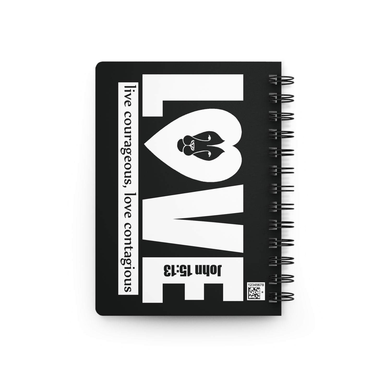 Spiral Bound Notebook - Lion Love