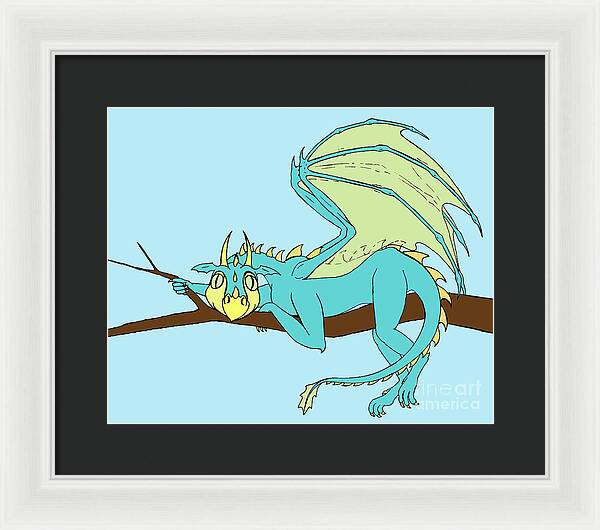 Baby Clarence - Framed Print