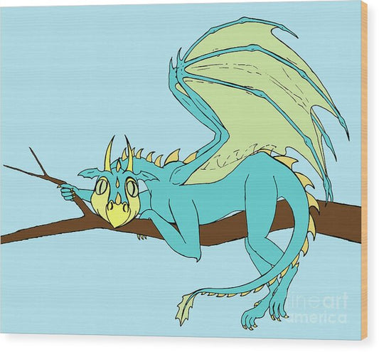 Baby Clarence - Wood Print