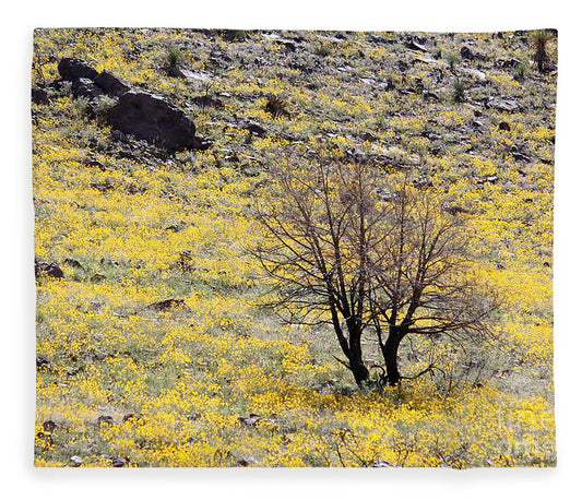 Cloaked in Yellow - Blanket