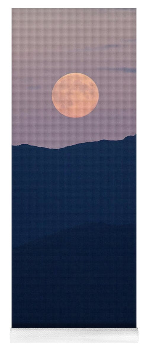 Pale Mountain Moon - Yoga Mat