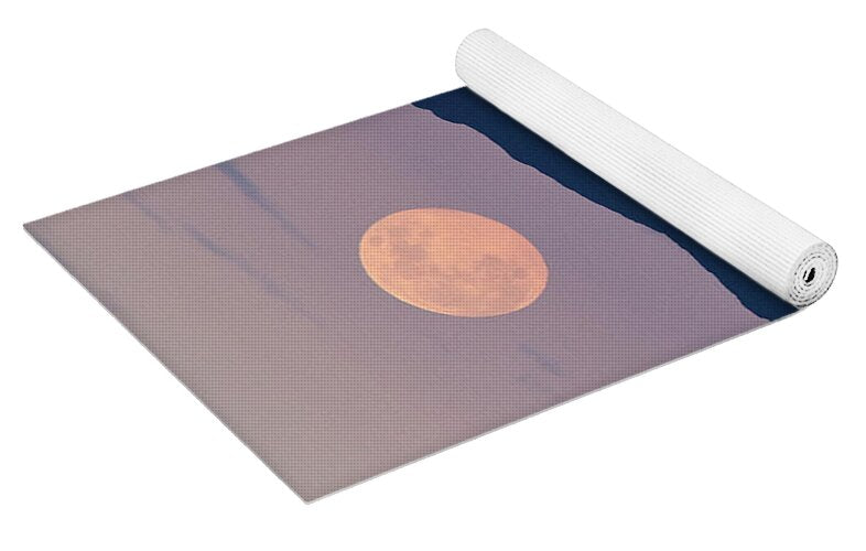 Pale Mountain Moon - Yoga Mat