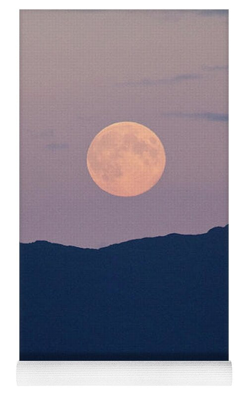 Pale Mountain Moon - Yoga Mat
