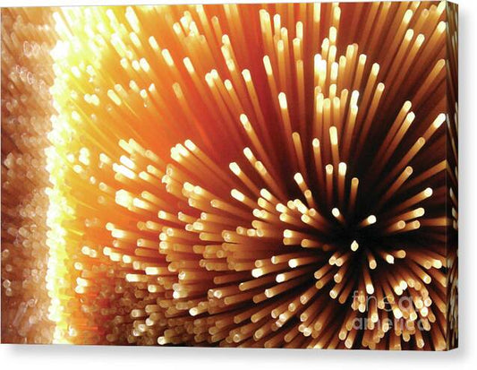 Pasta Illumination - Canvas Print