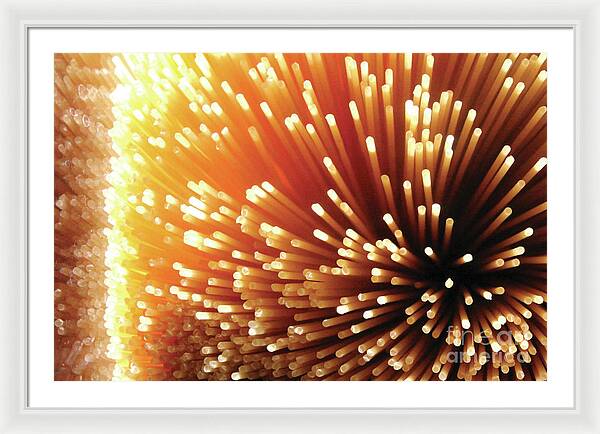 Pasta Illumination - Framed Print