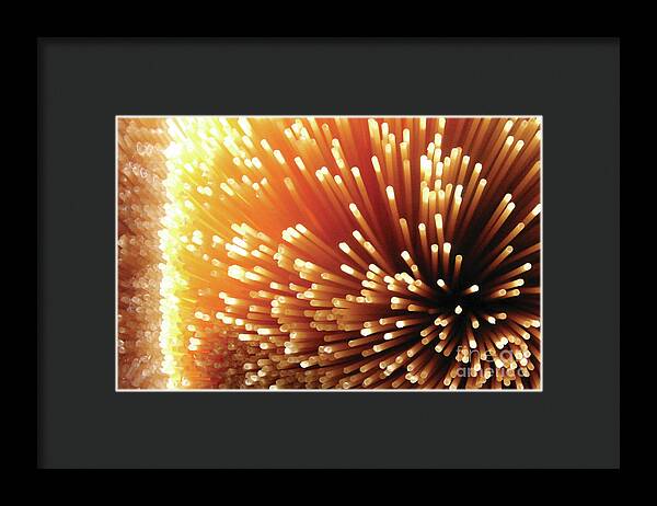 Pasta Illumination - Framed Print
