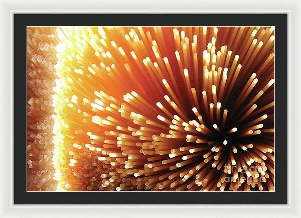Pasta Illumination - Framed Print