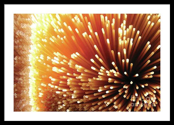 Pasta Illumination - Framed Print