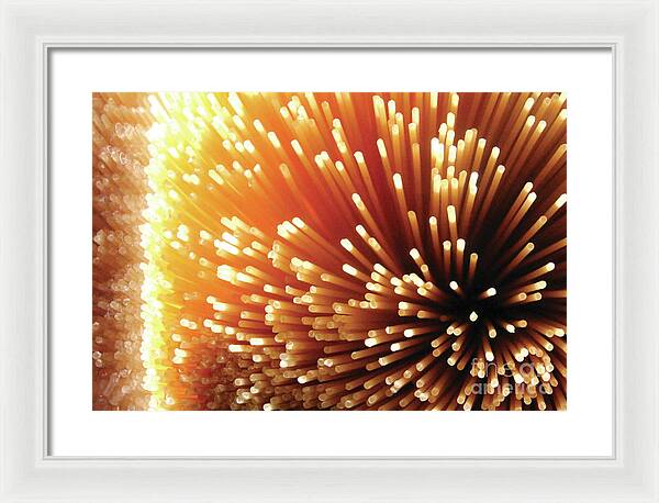 Pasta Illumination - Framed Print