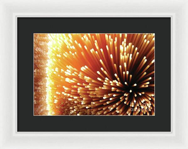 Pasta Illumination - Framed Print