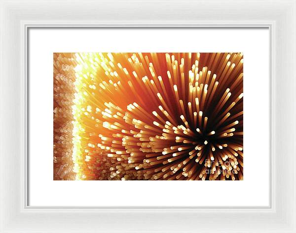 Pasta Illumination - Framed Print