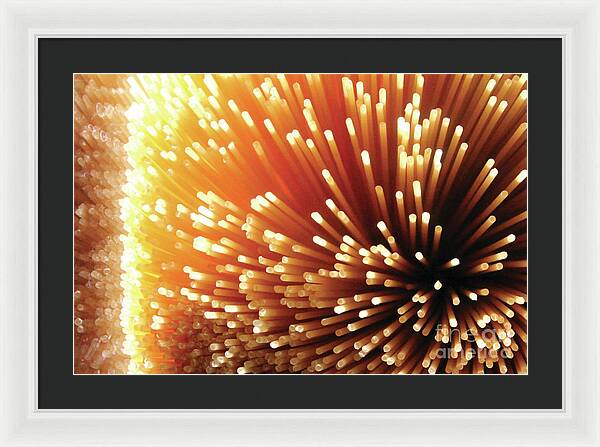 Pasta Illumination - Framed Print