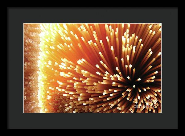 Pasta Illumination - Framed Print