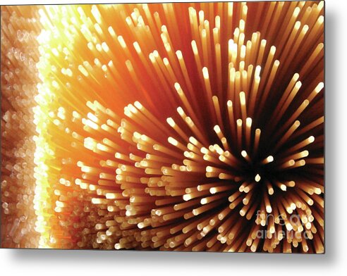 Pasta Illumination - Metal Print