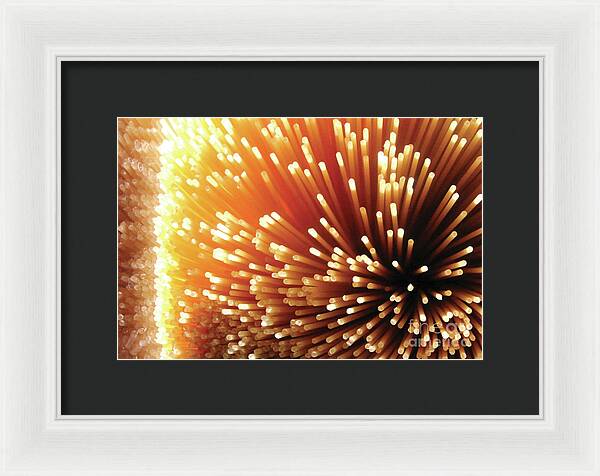 Pasta Illumination - Framed Print