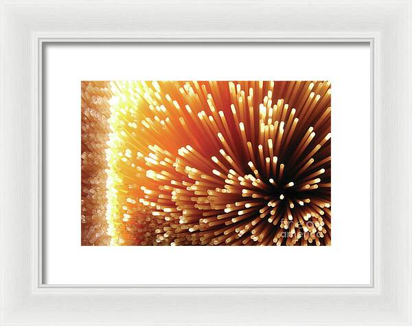 Pasta Illumination - Framed Print