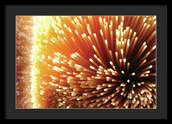 Pasta Illumination - Framed Print