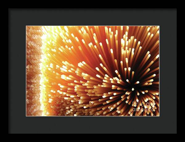 Pasta Illumination - Framed Print