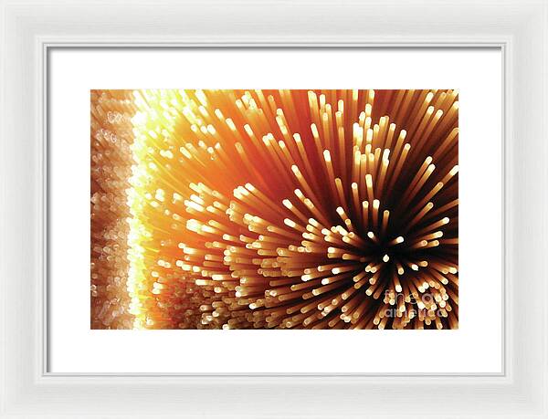 Pasta Illumination - Framed Print