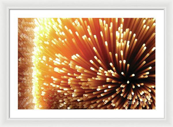 Pasta Illumination - Framed Print
