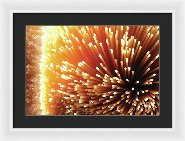 Pasta Illumination - Framed Print