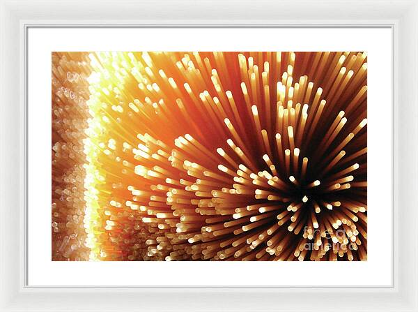 Pasta Illumination - Framed Print
